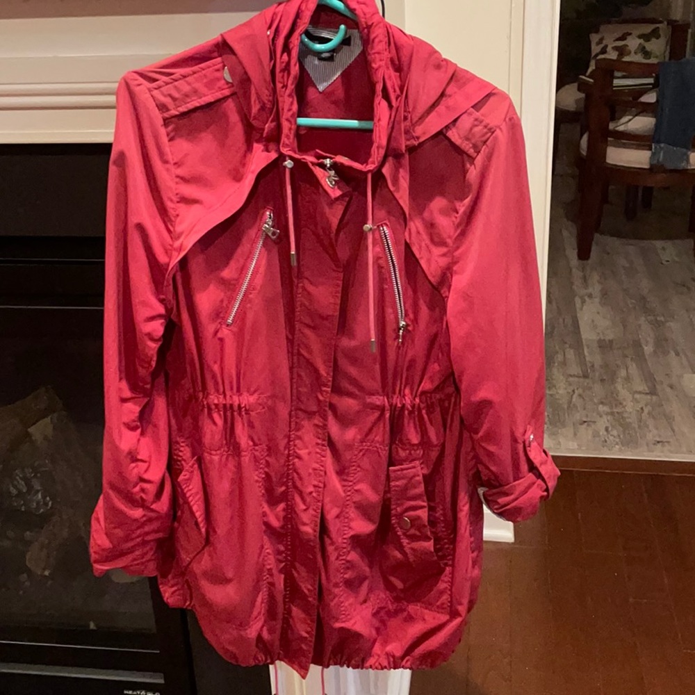 Pretty in pink rain coat /jacket